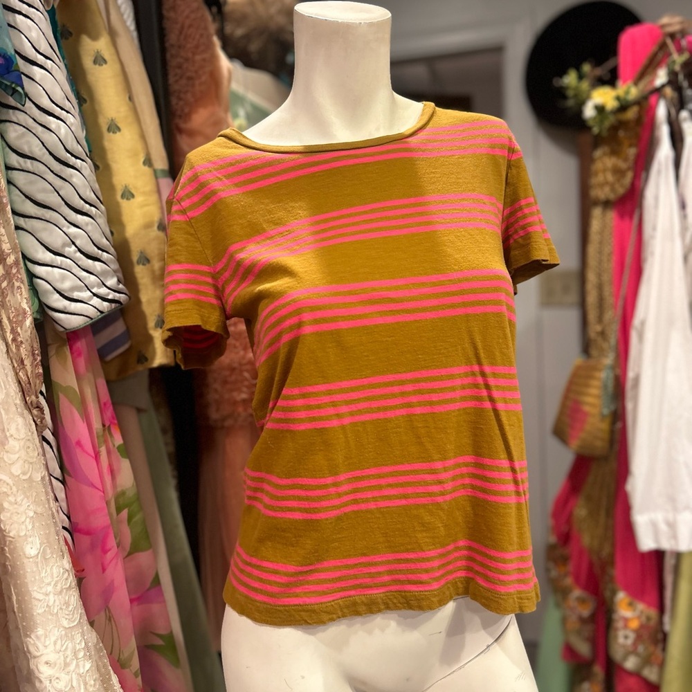 J. Crew Striped “Vintage” T